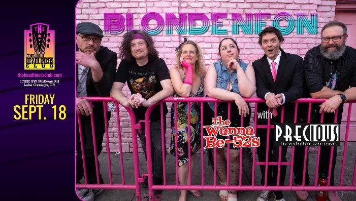 Blonde Neon [Girl Wave 80s] + Precious [Pretenders] + Wanna B-52's [B-52s]