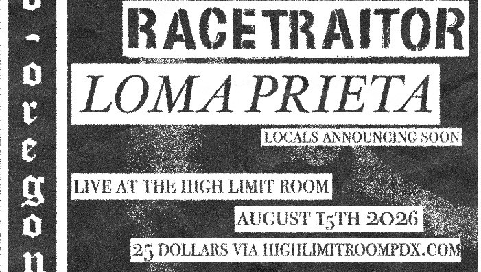 Racetraitor, Loma Prieta and Guests