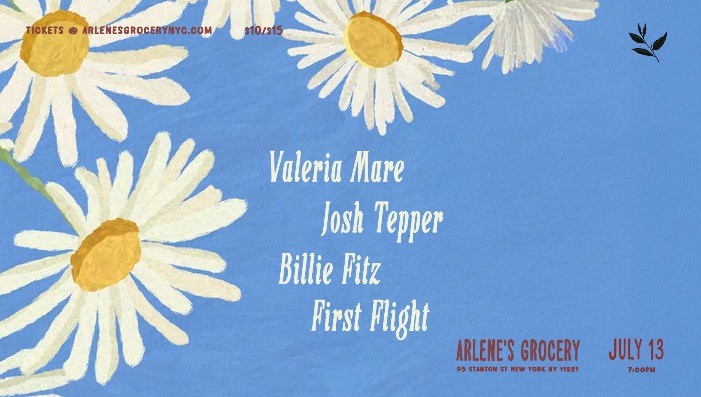 Valeria Marie / Josh Tepper / Billie Fitz / First Flight