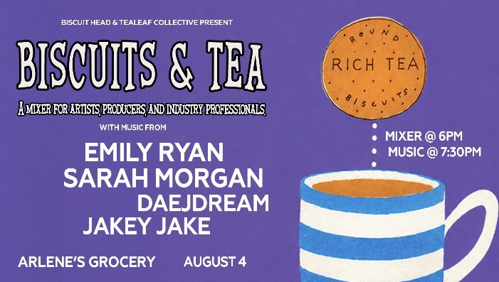 Biscuits & Tea: Emily Ryan / Sarah Morgan / Daejdream / Jakey Jake