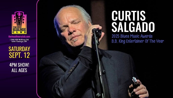 Curtis Salgado - All Ages Matinee !!!