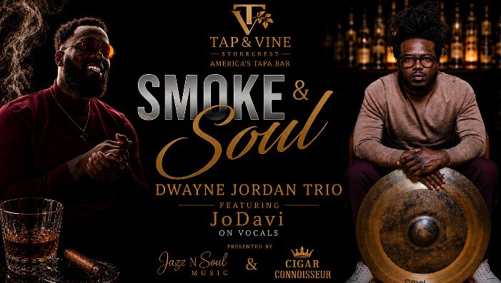 Smoke and Soul: The Dwayne Jordon Trio ft JoDavi - Tap & Vine after Dark