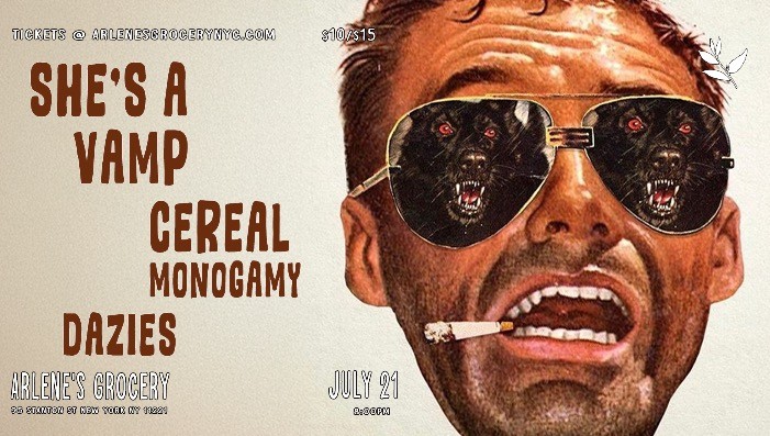 SHE'S A VAMP / Cereal Monogamy / DAZIES