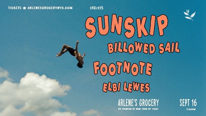 SUNSKIP / Billowed Sail / Footnote / Elbi Lewes