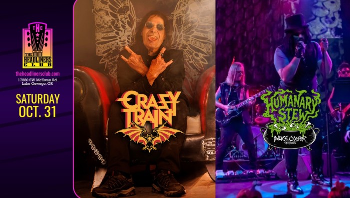 Halloween w/ Crazy Train [Ozzy Tribute] + Humanary Stew [Alice Cooper]