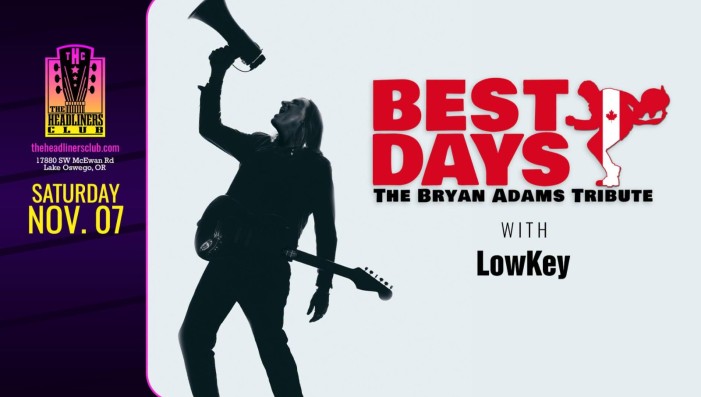 Best Days [Bryan Adams tribute] + LowKey [Arena Rock!]