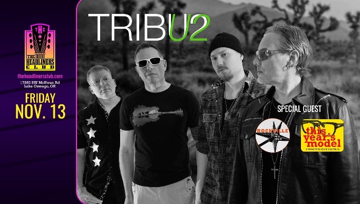 TribU2 [U2 tribute] + Rockville [REM] + This Year's Model [Elvis Costello]