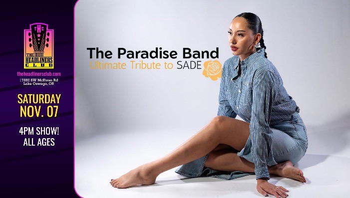 The Paradise Band - A Tribute to Sade - ALL AGES Matinee