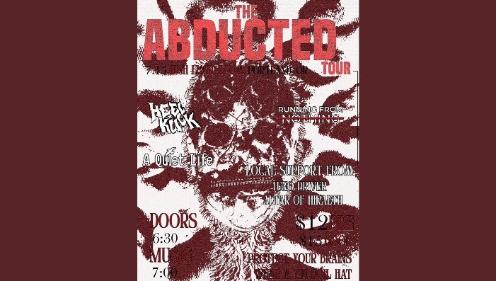 THE ABDUCTED TOUR - Heel Klick A Quiet Life, Running From Nothing & Locals!