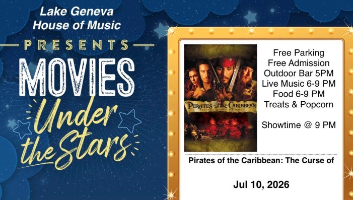 MOVIES UNDER THE STARS : PIRATES OF THE CARIBBEAN