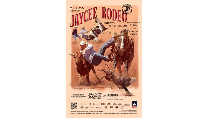 Dillon Jaycees PRCA Rodeo - Sunday, September 6th, 2026