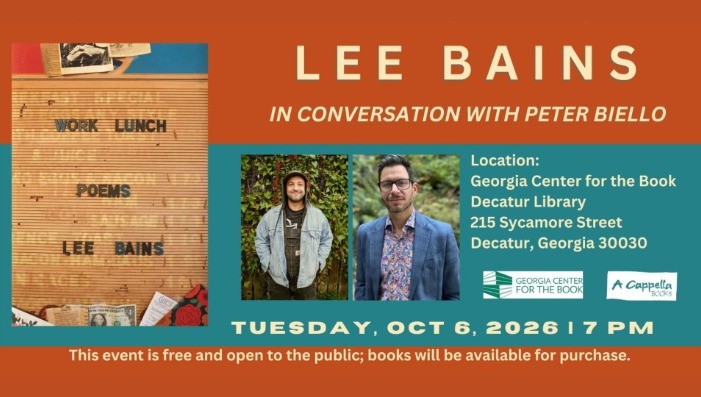 Work Lunch: Lee Bains in conversation with Peter Biello