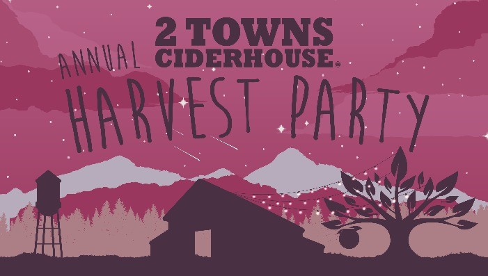 16TH ANNUAL 2 TOWNS CIDERHOUSE HARVEST PARTY