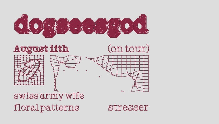 dogseesgod • Swiss Army Wife • Floral Patterns • Stresser