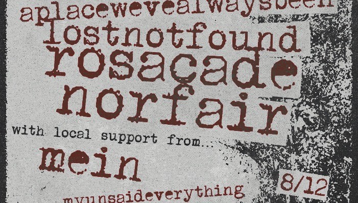 aplacewe'vealwaysbeen • lostnotfound • Rosacade • Norfair • Mein • my......