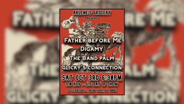 Father Before Me, Digamy, The Band Palm, Glicky's Connection