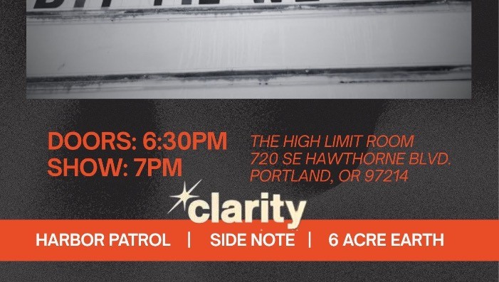 Clarity - Harbor Patrol - Side Note - 6 Acre Earth