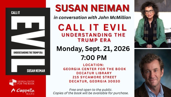 Call It Evil: Susan Neiman in conversation with John McMillian
