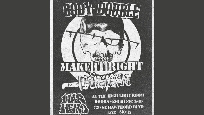 BODY DOUBLE & CÜLPRIT SPLIT RELEASE SHOW