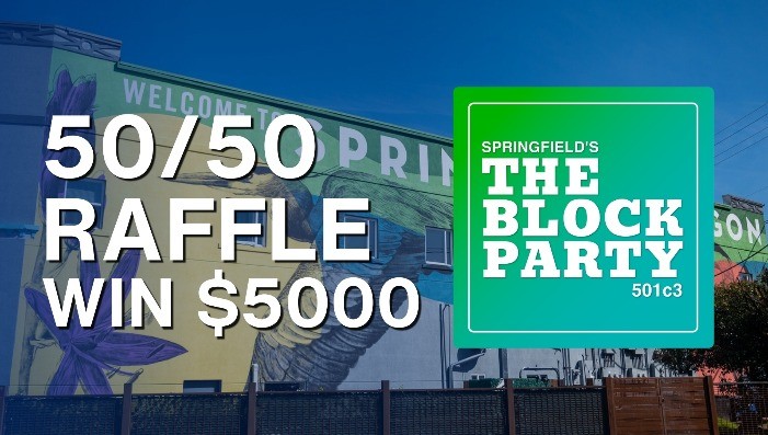 The Block Party 2026 | 50/50 Raffle & Free Sticker
