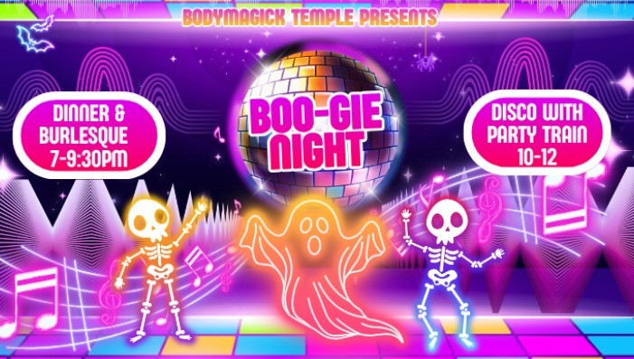 BOOgie Night: Burlesque Dinner Show & Disco