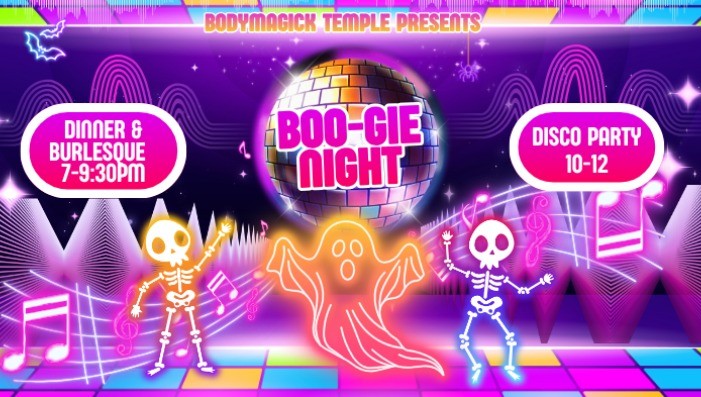 BOOgie Night: Burlesque Dinner Show & Disco