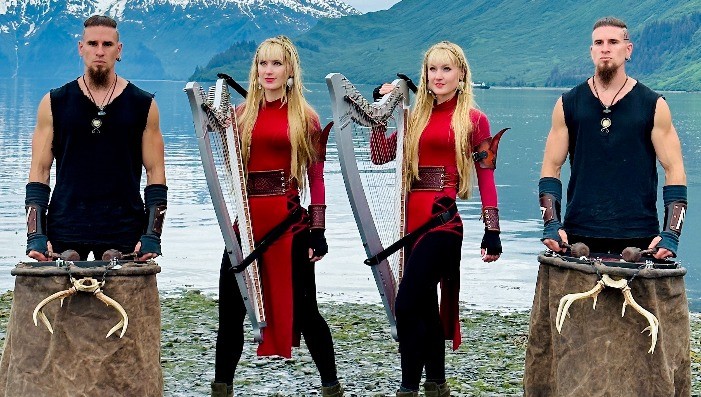 Harp Twins + Volfgang Twins Halloween Concert!