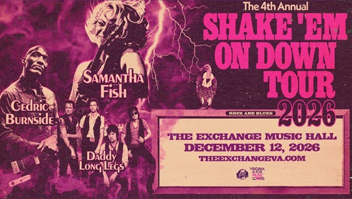 The Exchange Presents: Samantha Fish, Cedric Burnside, & Daddy Long Legs