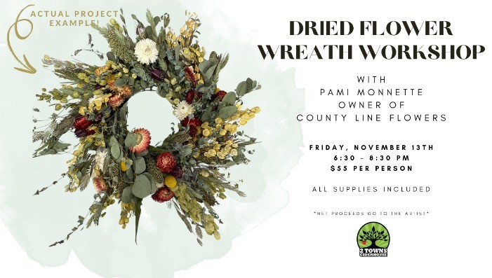 Dried Flower Wreath Workshop