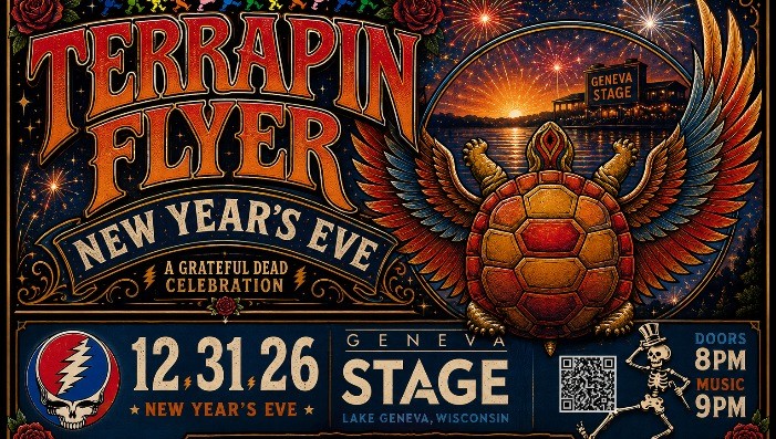 NYE with Terrapin Flyer - Tribute to The Grateful Dead New Years
