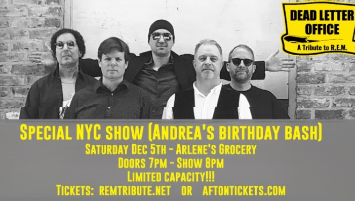 Dead Letter Office (R.E.M.Tribute) - NYC Show for Andrea's Birthday Bash