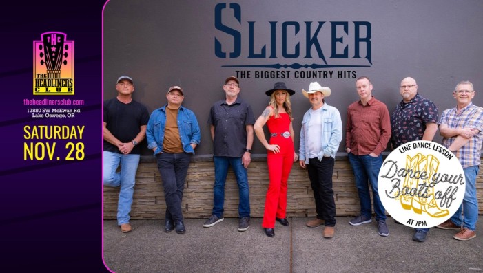 Slicker Country Band + Dance Your Boots Off Line Dancing