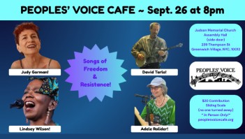 Songs of Freedom and Resistance (IN PERSON)
