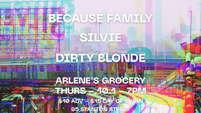 Because Family, dirty blonde, Silvie & Special Guests