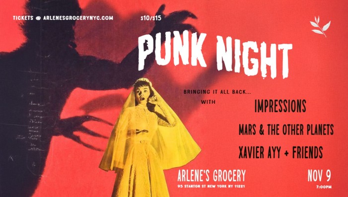 Impressions / Mars & The Other Planets / Xavier Ayy + Friends / TBD