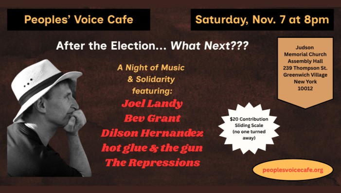 After the Election: What Next? (IN PERSON)