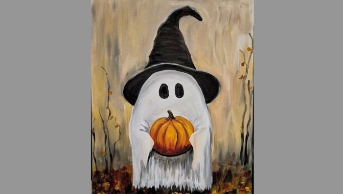 PAINT N SIP w/ Art-Vark Studios "Little Boo"