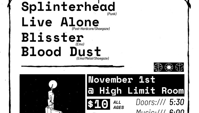 Splinterhead - Live Alone - Blisster - Blood Dust
