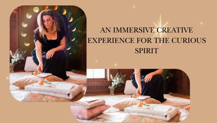 An immersive creative experience for the curious spirit