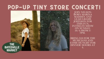 Pop-Up Tiny Store Concert!