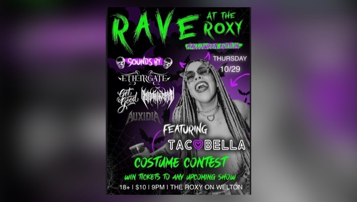 RAVE @ The Roxy Halloween Edition
