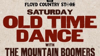Saturday Old Time Dance with The Mountain Boomers