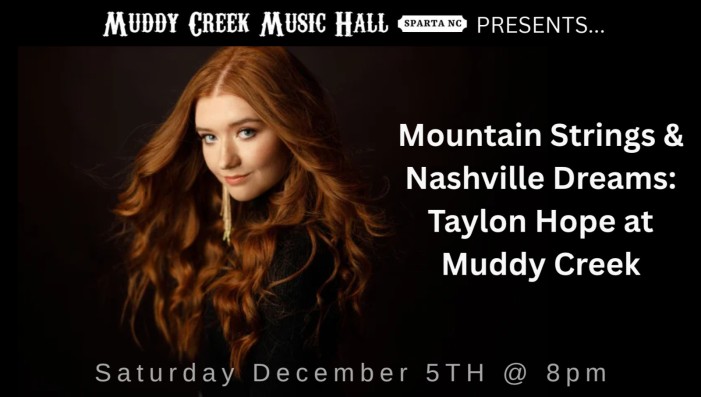 Mountain Strings & Nashville Dreams: Taylon Hope at Muddy Creek