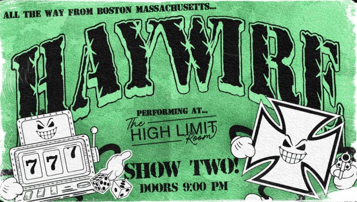 HAYWIRE AT THE HLR SHOW TWO (9:00 PM Doors)