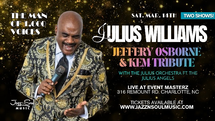 Recording Artist Julius Williams tribute to Jeffrey Osborne & Kem