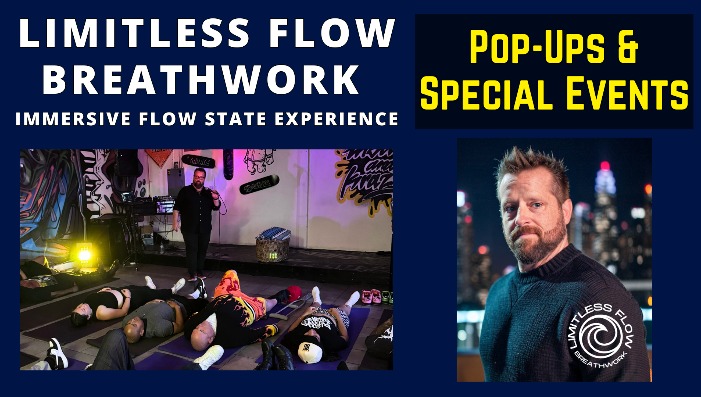 Limitless Flow Breathwork Pop-Up Events